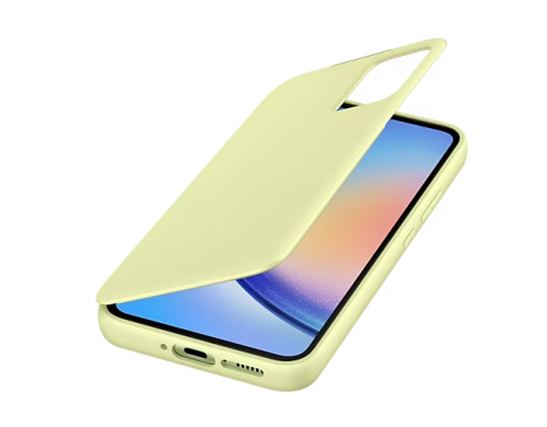 Чехол Samsung A34 Smart View Wallet Case лайм купить в Барнауле фото 3