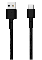 Дата-кабель Xiaomi Mi Braided USB to Type-C 100 см (черный) купить в Барнауле