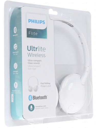 Bluetooth Гарнитура Philips стерео SHB4405WT/00 купить в Барнауле фото 4