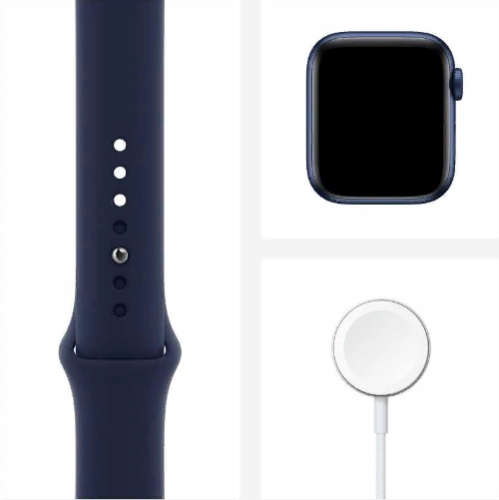 Apple Watch Series 6 GPS 44mm Case Blue Aluminium Band Blue купить в Барнауле фото 4