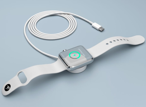 ЗУ беспроводное Deppa Apple Watch, USB-A белый купить в Барнауле фото 3