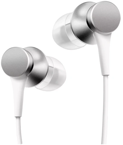Наушники Xiaomi Mi In-Ear Headphones Basic (серебро) купить в Барнауле фото 2