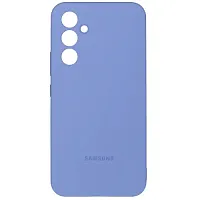 Накладка Samsung A54 Silicone Case голубая купить в Барнауле