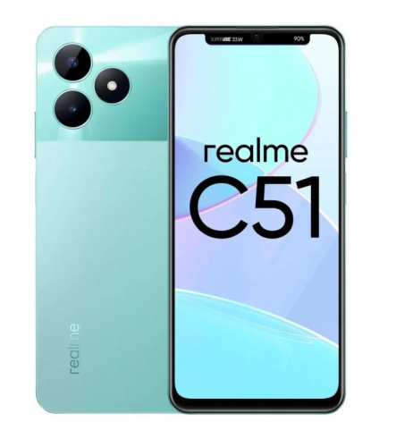 Realme C51 4/64GB Зеленый купить в Барнауле