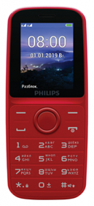 Philips E109 Красный купить в Барнауле
