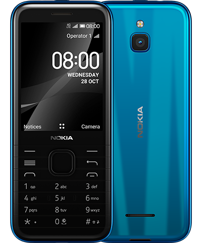Nokia 8000 DS TA-1303 Синий купить в Барнауле