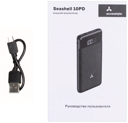 Внешний аккумулятор Accesstyle Seashell 10PD купить в Барнауле фото 7