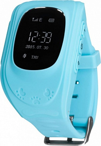Детские часы Кнопка Жизни К911 с GPS трекером Голубые купить в Барнауле фото 3