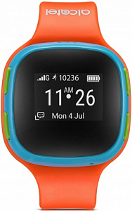 Детские часы Alcatel MoveTime (SW10) Track&Talk Watch Синий/Оранжевый купить в Барнауле фото 4