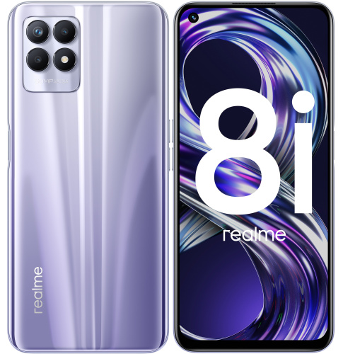 Realme 8i 4+128GB Фиолетовый купить в Барнауле