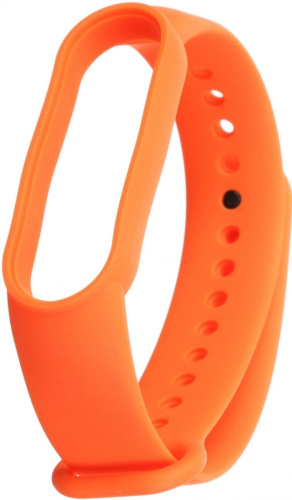 Ремешок Xiaomi для Mi Band 5 силиконовый Orange купить в Барнауле