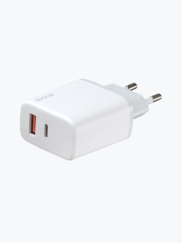 СЗУ Deppa USB A + USB-C, PD, QC 3.0, 20W, белый купить в Барнауле