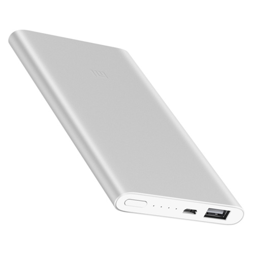 Внешний аккумулятор Xiaomi Mi Powerbank 2 5000mAh silver (серебро) купить в Барнауле фото 2