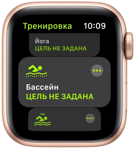 Apple Watch Series SE 40mm Gold Case Starlight Sport Band купить в Барнауле фото 4