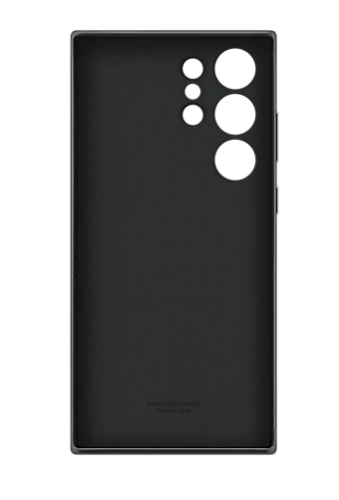 Накладка Samsung S23 Ultra Leather Case черная купить в Барнауле фото 3