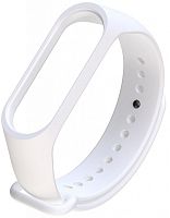 Ремешок Xiaomi для Mi Band 3/4 силиконовый White купить в Барнауле