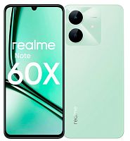 Realme Note 60x 3/64GB Зеленый купить в Барнауле