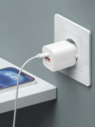 купить СЗУ Deppa 2USB (A+C) PD QC 33W дисплей белый в Барнауле фото 2 СЗУ Deppa 2USB (A+C) PD QC 33W дисплей белый купить в Барнауле фото 2