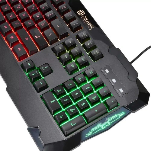 Клавиатура Oklick 721G Sheriff multimedia for gamer LED черный купить в Барнауле фото 3