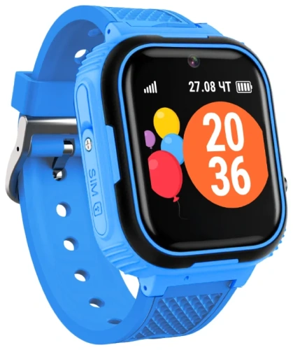 Детские часы GEOZON G-KIDS JUNIOR Black/Blue  купить в Барнауле