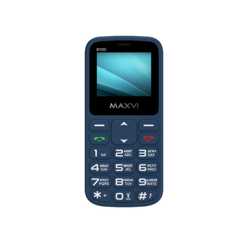 Maxvi B100i Синий купить в Барнауле фото 2