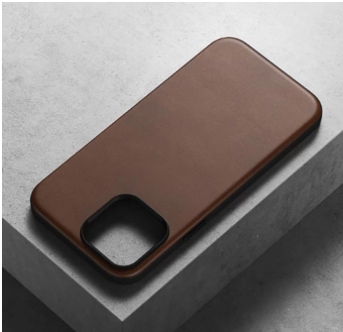 Накладка для Apple iPhone 13 Pro Max Nomad Modern Leather Case MagSafe коричневый купить в Барнауле фото 2
