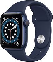 Apple Watch Series 6 GPS 40mm Case Blue Aluminium Band Deep Navy купить в Барнауле