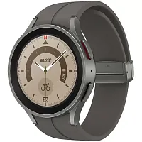 Часы Samsung Galaxy Watch 5 Pro 45мм 1.4" AMOLED корп.серый рем.серый купить в Барнауле