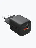 СЗУ Deppa USB-C + USB A, PD 3.0, QC 3.0, 33W, дисплей, черный купить в Барнауле