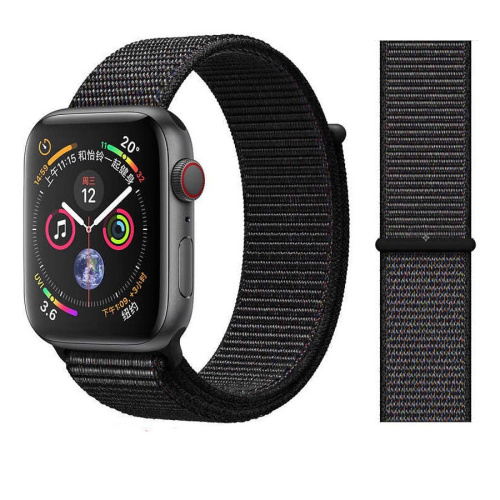 Apple Watch Series 4 40mm Case Space Grey Aluminium Sport Loop Black купить в Барнауле фото 2
