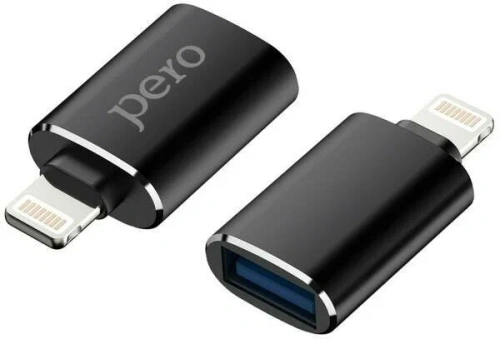 Адаптер PERO AD02 OTG Lightning to USB 3.0 черный купить в Барнауле фото 3