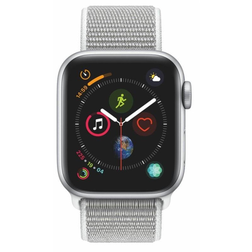 Apple Watch Series 4 44mm Case Silver Aluminium Sport Loop Seashell купить в Барнауле фото 2