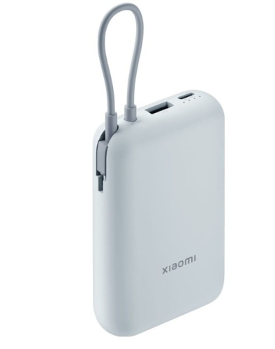 Внешний аккумулятор Xiaomi Power Bank 10000mAh + кабель Ice Blue купить в Барнауле фото 2