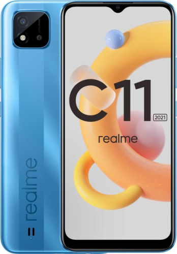 Realme C11 (2021) 4+64GB Синий купить в Барнауле