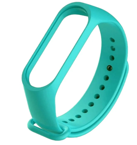 Ремешок Xiaomi для Mi Band 3/4 силиконовый Aquamarine купить в Барнауле