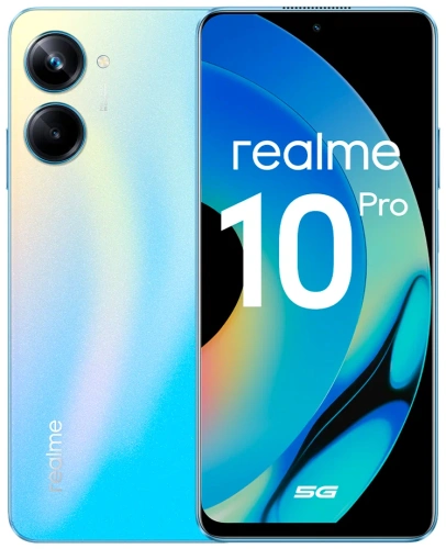 Realme 10 Pro 5G 8+256GB Голубой купить в Барнауле