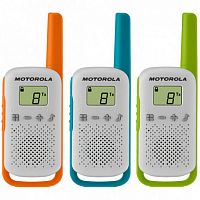 Комплект из трех радиостанций Motorola T42 TRIPLE купить в Барнауле
