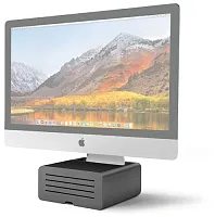 Подставка Twelve South HiRise Pro для iMac и Apple Display, сталь (черный/серебристый) купить в Барнауле