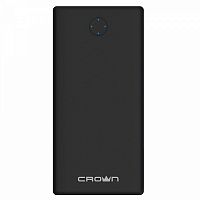 Внешний аккумулятор CrownMicro CMPB-1000 10000 mAh Li-Pol micro-USB+Type-C black купить в Барнауле