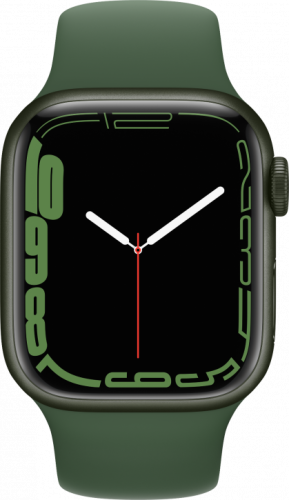 Apple Watch Series 7 GPS 45mm  Aluminum Case with Sport Band Starlight купить в Барнауле фото 2
