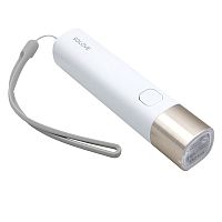 Внешний аккумулятор Powerbank Xiaomi Mi SOLOVE Portable Flashlight 3000mAh белый купить в Барнауле
