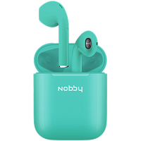 Наушники беспроводные Nobby Practic T-101, NBP-BH-42-47 мятные купить в Барнауле