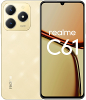 Realme C61 8/256GB Блестящий золотой купить в Барнауле