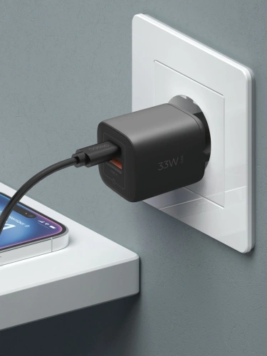 купить СЗУ Deppa 2USB (A+C) PD QC 33W дисплей черный в Барнауле фото 2 СЗУ Deppa 2USB (A+C) PD QC 33W дисплей черный купить в Барнауле фото 2