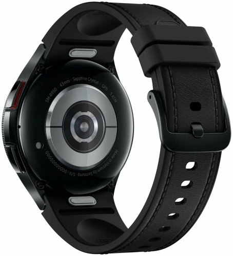 Часы Samsung Galaxy Watch 6 Classic 43мм 1.3" AMOLED корп.черн. рем.черный купить в Барнауле фото 3