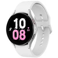 Часы Samsung Galaxy Watch 5 44мм 1.4" AMOLED корп.сереб. рем.белый купить в Барнауле