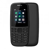 Nokia 105 SS 2019 (TA-1203) Черный купить в Барнауле