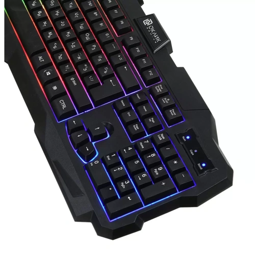 Клавиатура Oklick 757G Madness for gamer LED черный купить в Барнауле фото 2