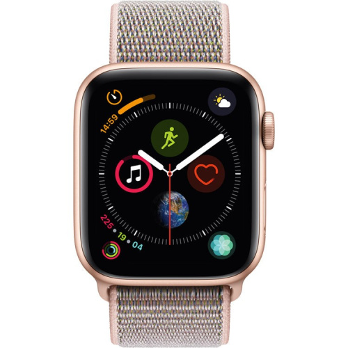 Apple Watch Series 4 40mm Case Gold Aluminium Sport Loop Pink Sand купить в Барнауле фото 2