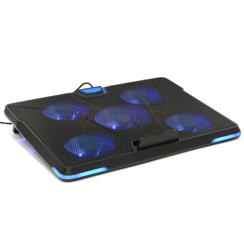 Подставка для ноутбука Crown CMLS-131 до 19" синяя LED подстветка купить в Барнауле